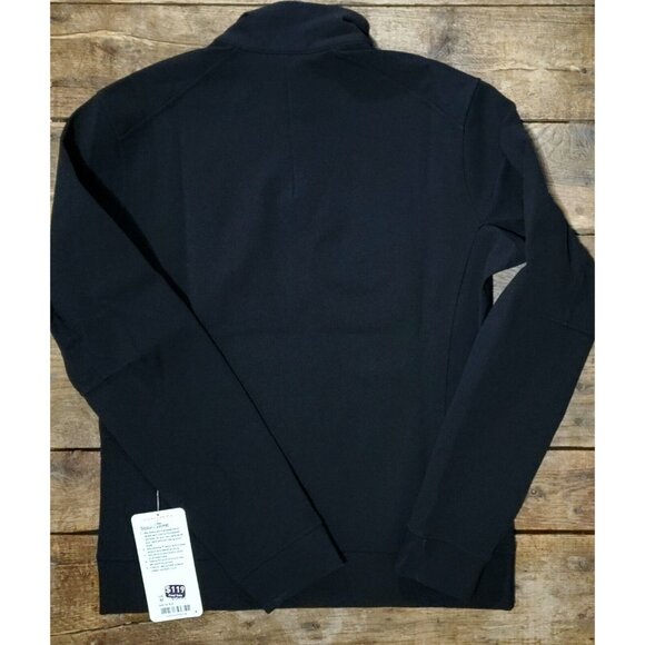 NWT Lululemon Men's Sojourn Windbreaker Jacket Black Medium Water-Repellent - Picture 5 of 12